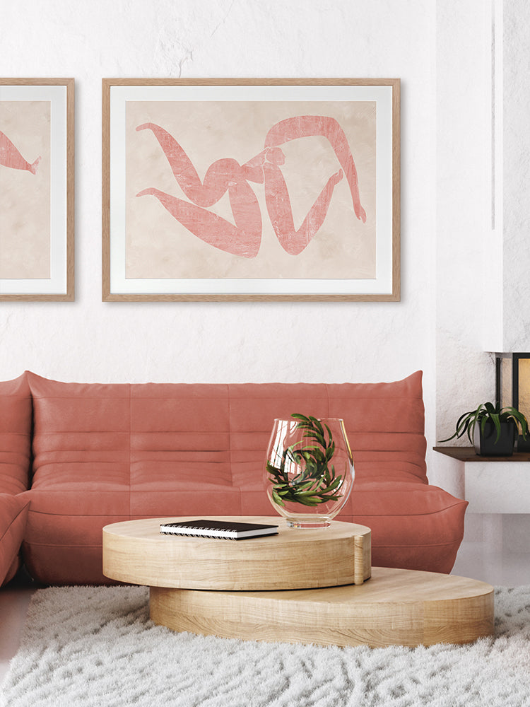 Marguerite Cut-Out IV Framed Art Print | Lifestyle