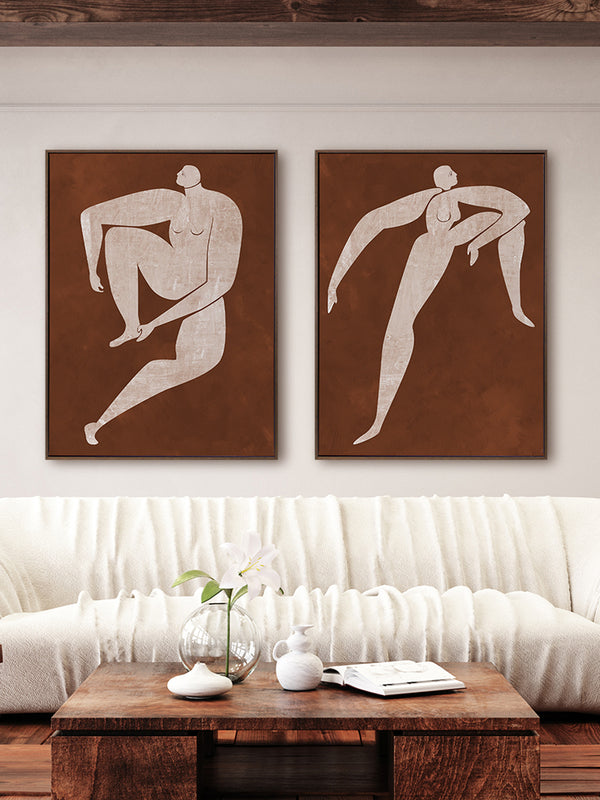 Caroline Cut-Out I Canvas Art Print | Lifestyle