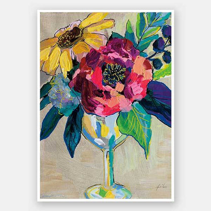 Bright Blossoms III Unframed Art Print