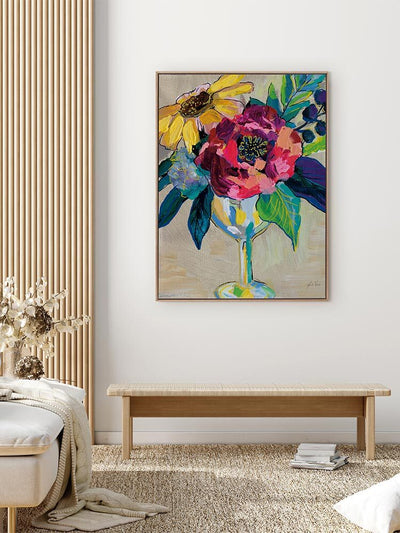 Bright Blossoms III Canvas Art Print | Lifestyle