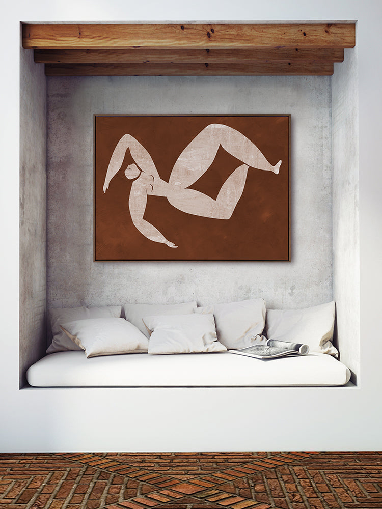 Caroline Cut-Out III Canvas Art Print