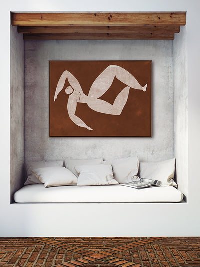 Caroline Cut-Out III Canvas Art Print | Lifestyle