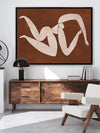 Caroline Cut-Out IV Canvas Art Print | Lifestyle
