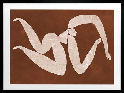 Caroline Cut-Out IV Framed Art Print