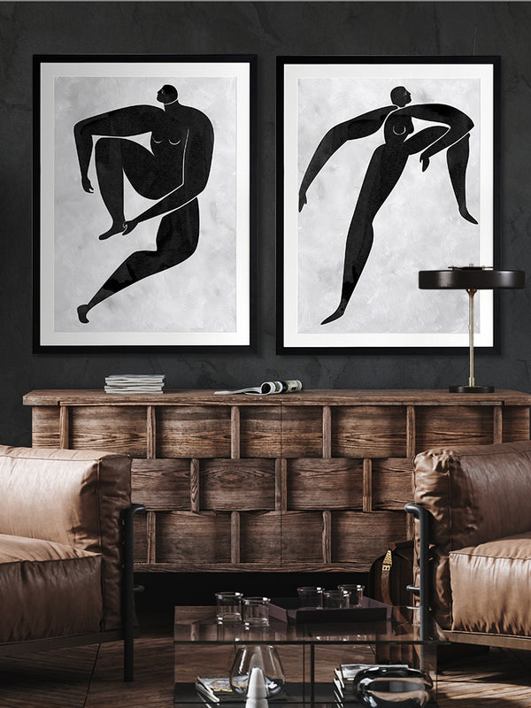 Lydia Cut-Out I Framed Art Print | Lifestyle