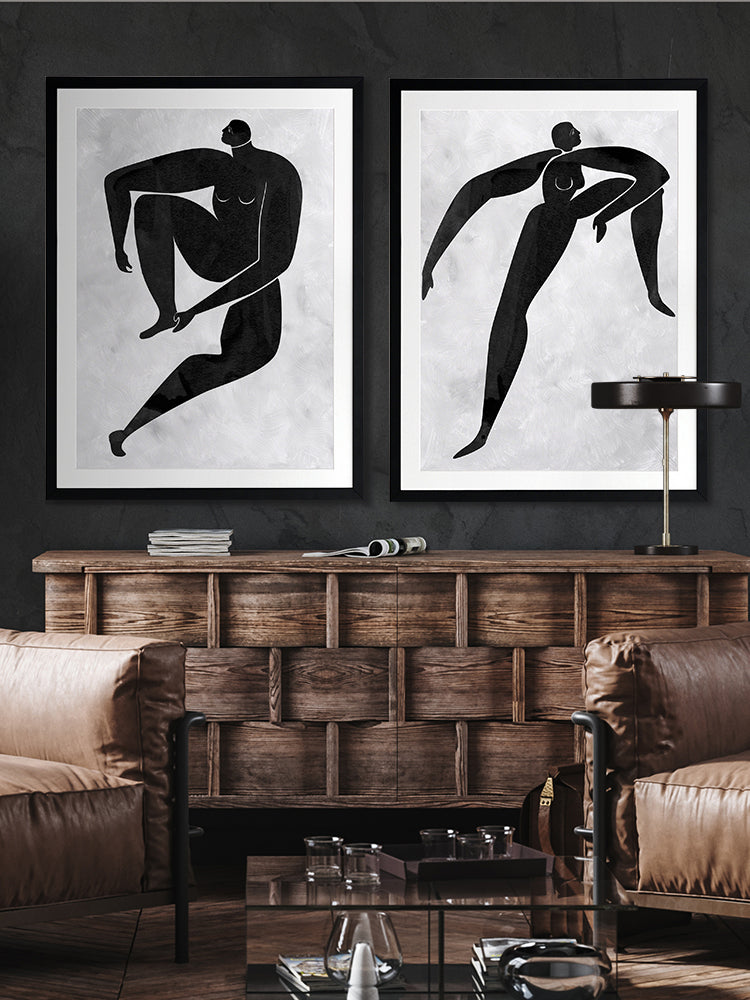 Lydia Cut-Out I Framed Art Print | Lifestyle