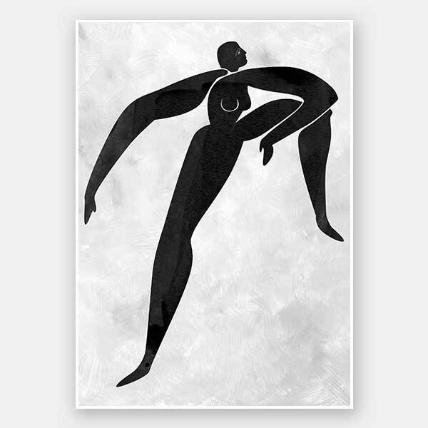 Lydia Cut-Out II Unframed Art Print