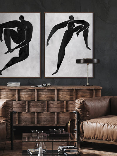 Lydia Cut-Out II Canvas Art Print | Lifestyle