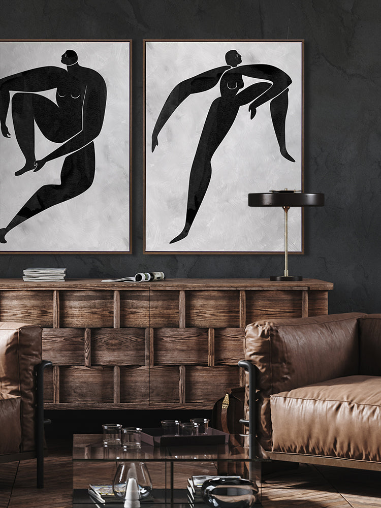 Lydia Cut-Out II Canvas Art Print | Lifestyle