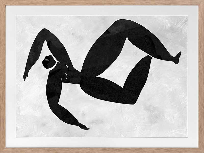 Lydia Cut-Out III Framed Art Print