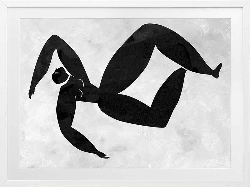 Lydia Cut-Out III Framed Art Print