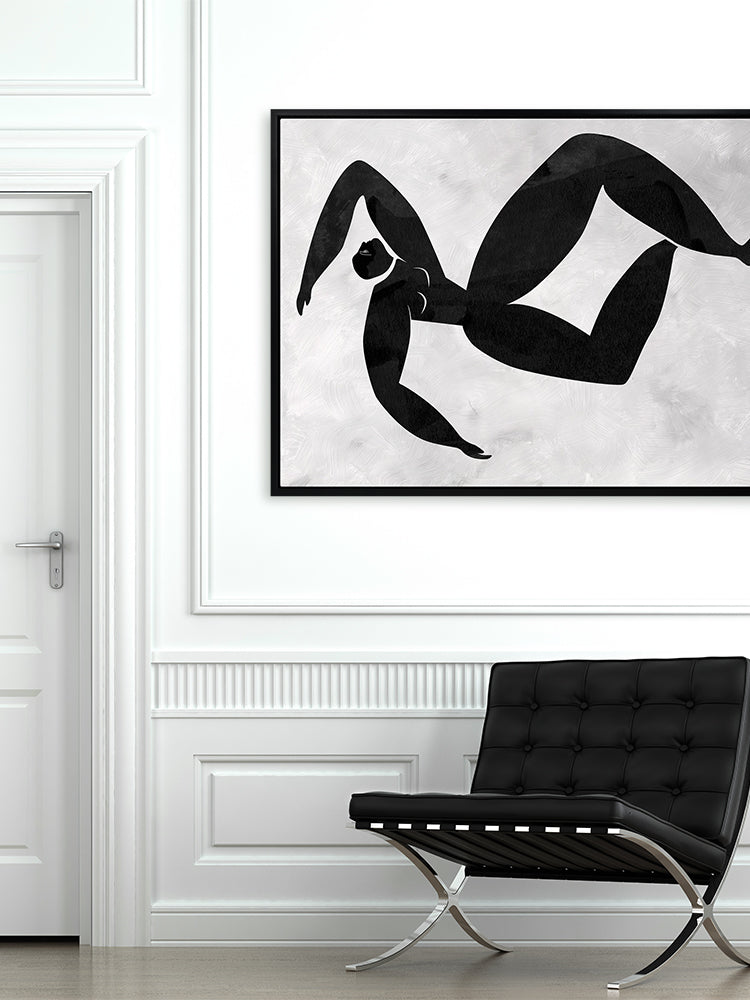 Lydia Cut-Out III Canvas Art Print | Lifestyle