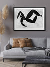 Lydia Cut-Out III Framed Art Print | Lifestyle