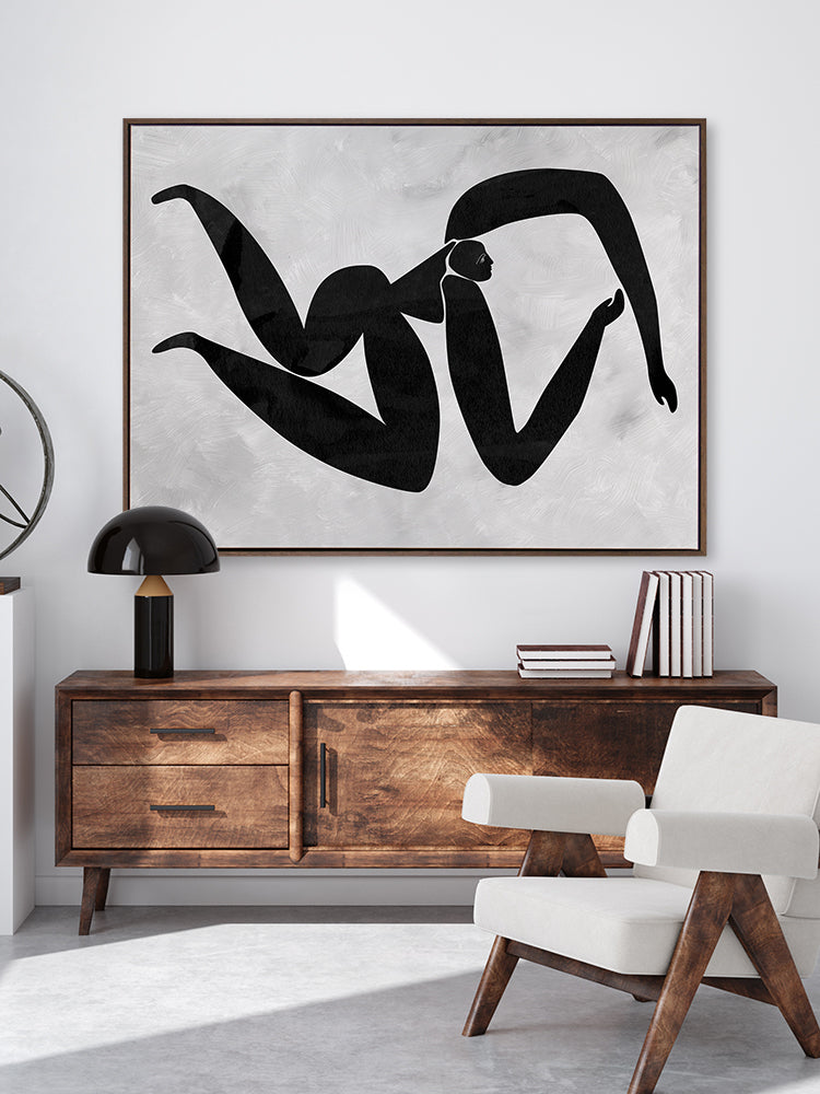 Lydia Cut-Out IV Canvas Art Print | Lifestyle