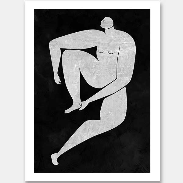 Monique Cut-Out I Unframed Art Print