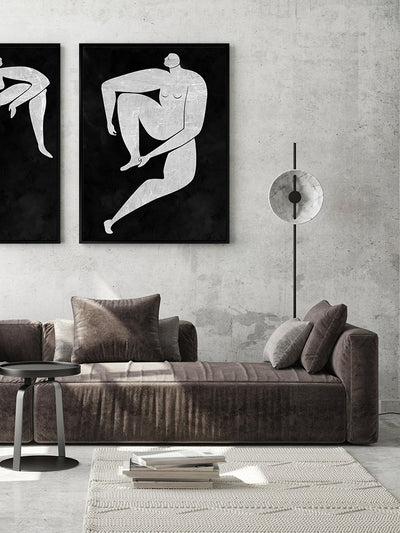 Monique Cut-Out I Canvas Art Print | Lifestyle