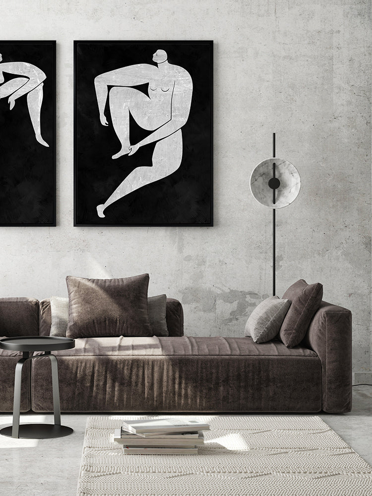 Monique Cut-Out I Canvas Art Print | Lifestyle