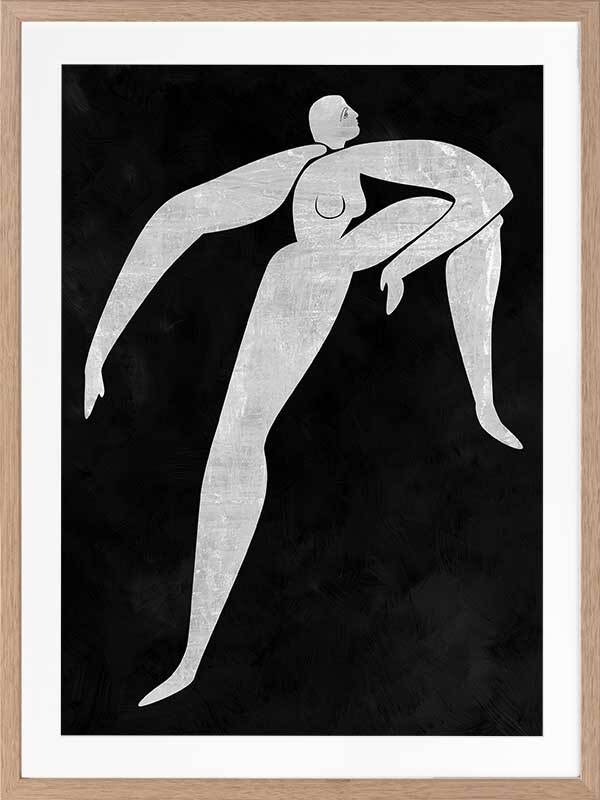 Monique Cut-Out II Framed Art Print