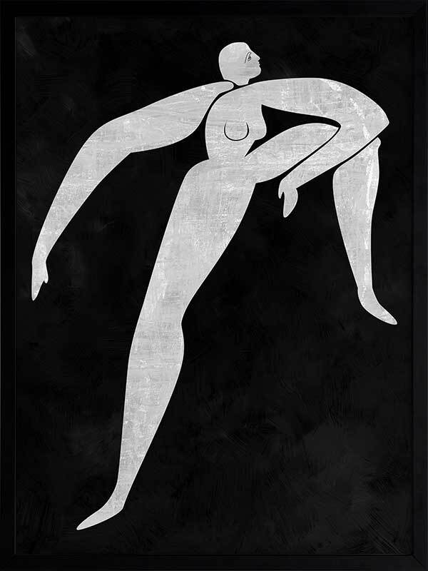 Monique Cut-Out II Framed Art Print