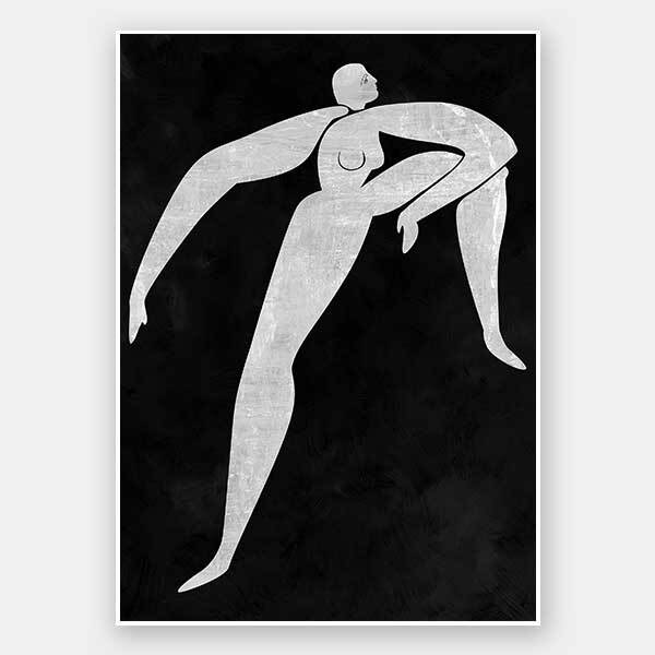 Monique Cut-Out II Unframed Art Print