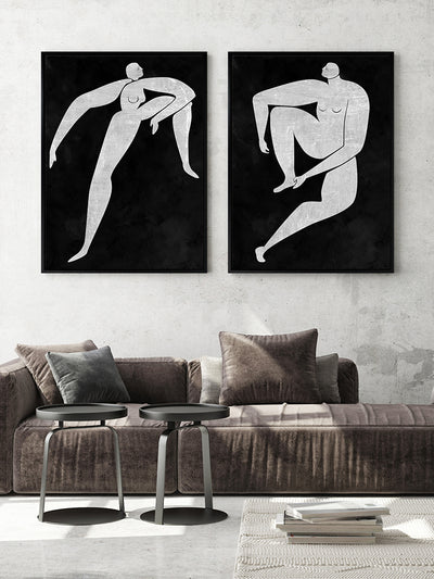 Monique Cut-Out II Canvas Art Print | Lifestyle
