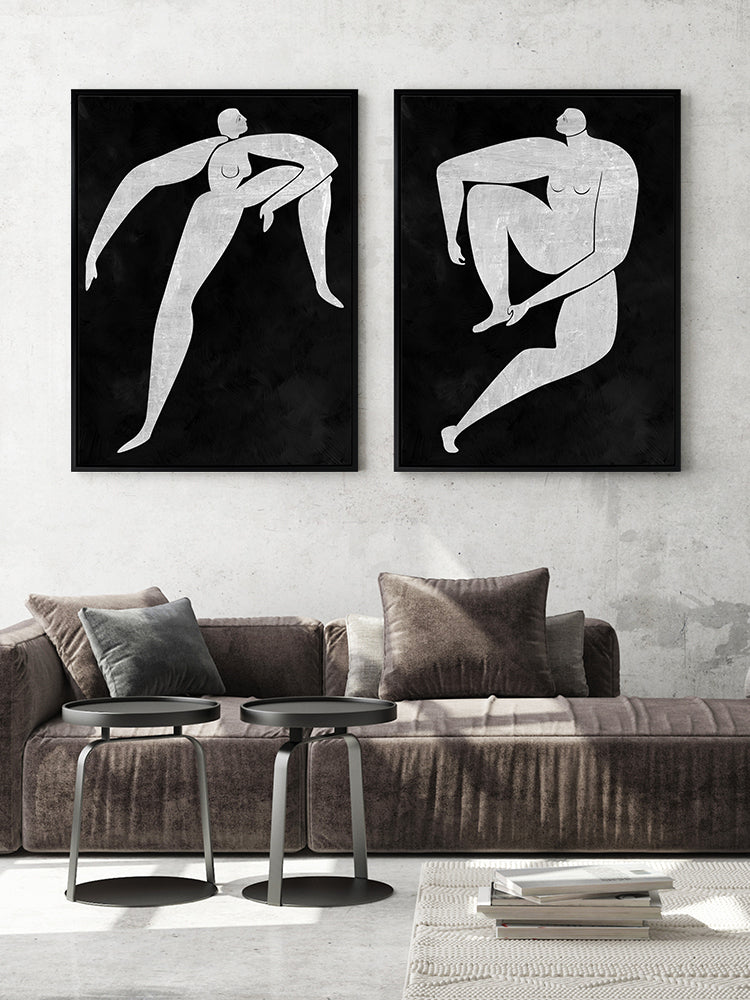 Monique Cut-Out II Canvas Art Print | Lifestyle
