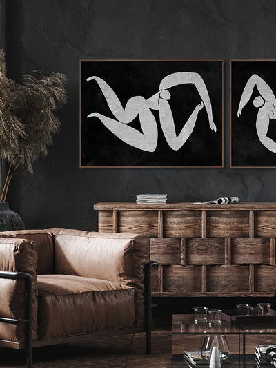 Monique Cut-Out III Canvas Art Print | Lifestyle