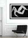Monique Cut-Out III Framed Art Print | Lifestyle