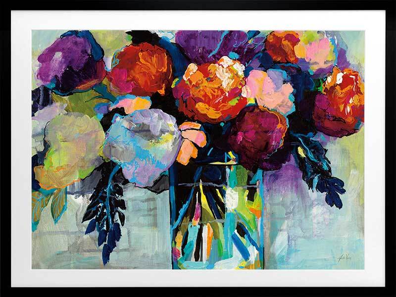 Grandma's Garden Framed Art Print