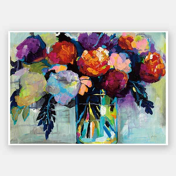 Grandma's Garden Unframed Art Print