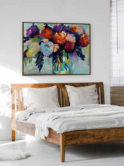 Grandma's Garden Canvas Art Print | Lifestyle