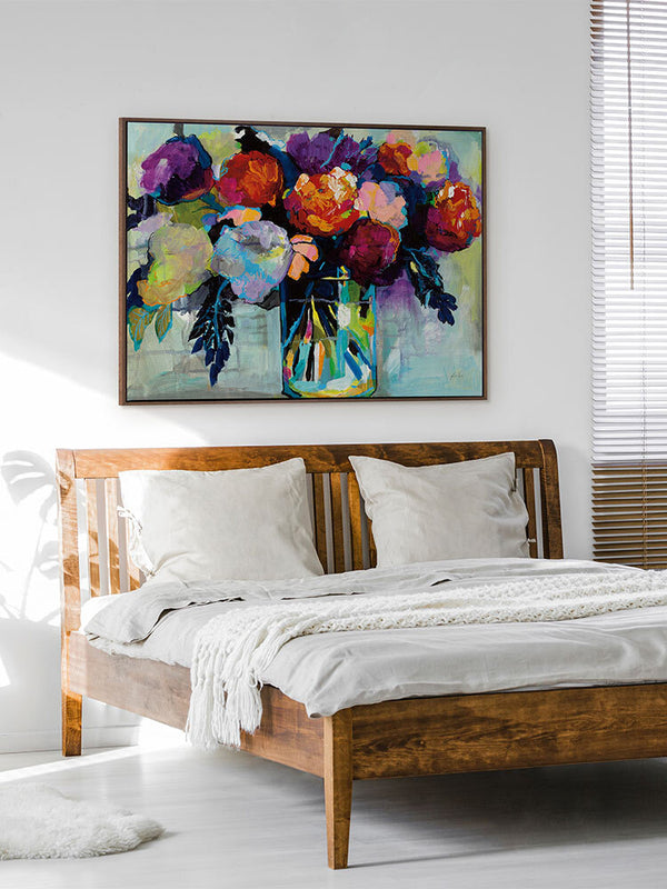 Grandma's Garden Canvas Art Print | Lifestyle
