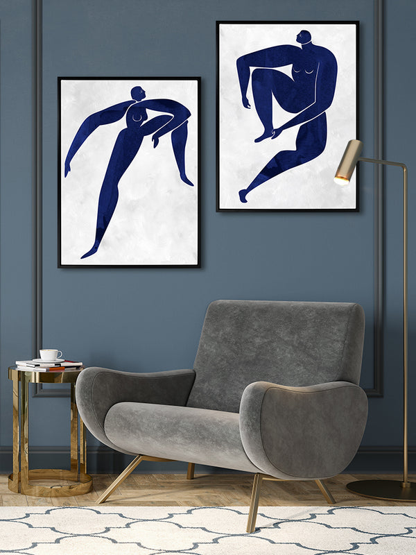 Gertrude Cut-Out I Canvas Art Print | Lifestyle