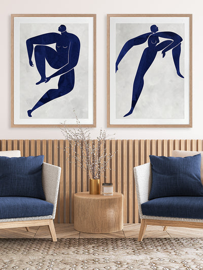 Gertrude Cut-Out I Framed Art Print | Lifestyle