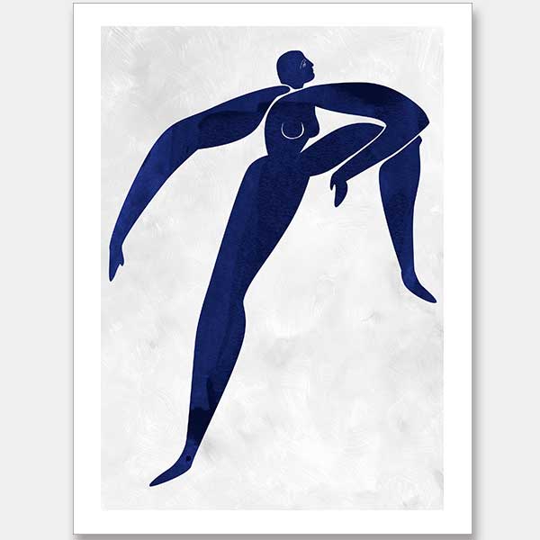 Gertrude Cut-Out II Unframed Art Print