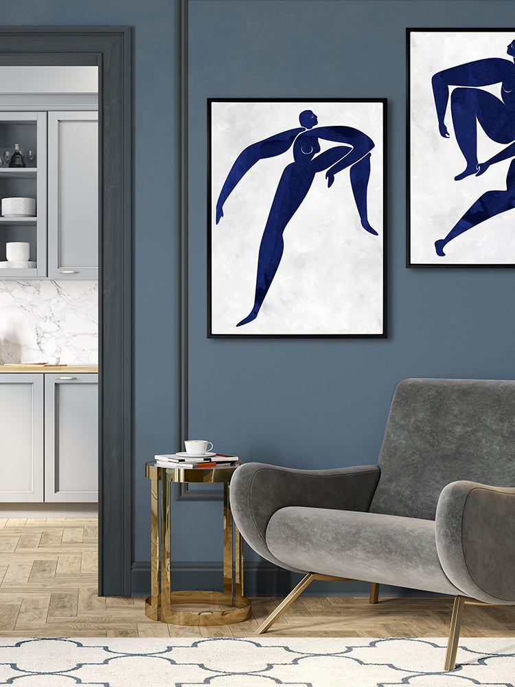 Gertrude Cut-Out II Canvas Art Print | Lifestyle