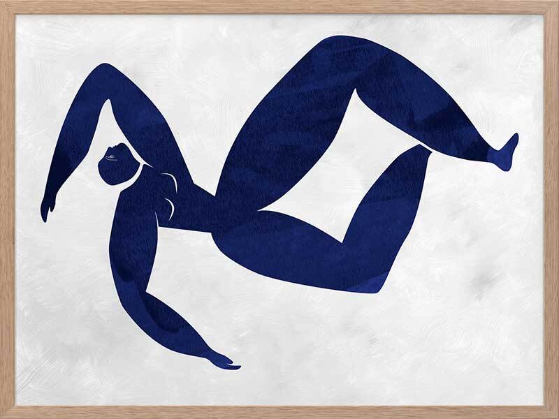 Gertrude Cut-Out III Framed Art Print