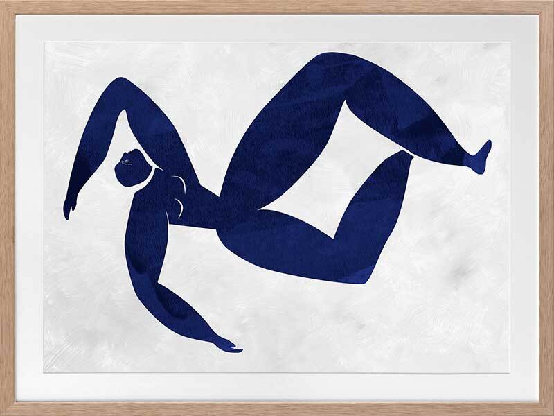 Gertrude Cut-Out III Framed Art Print