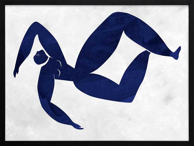 Gertrude Cut-Out III Framed Art Print