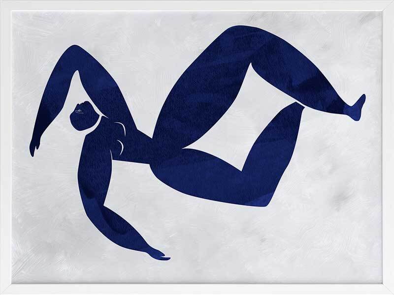 Gertrude Cut-Out III Framed Art Print