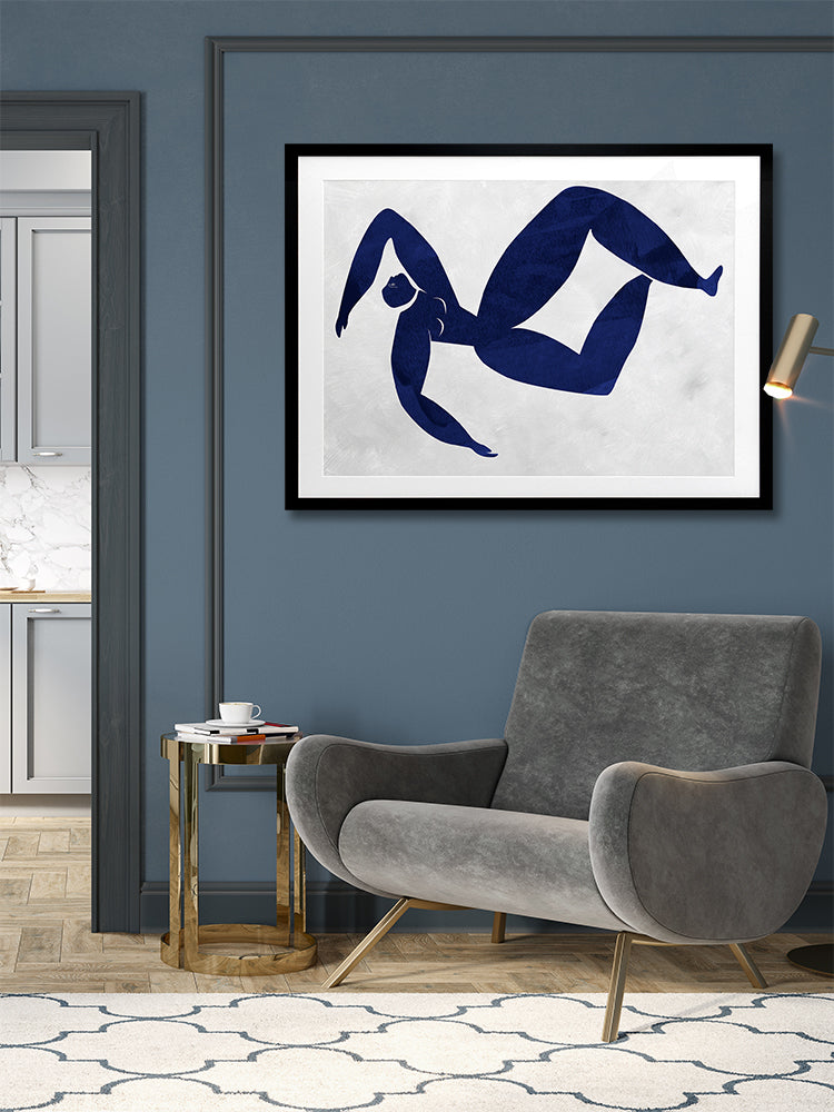 Gertrude Cut-Out III Framed Art Print | Lifestyle