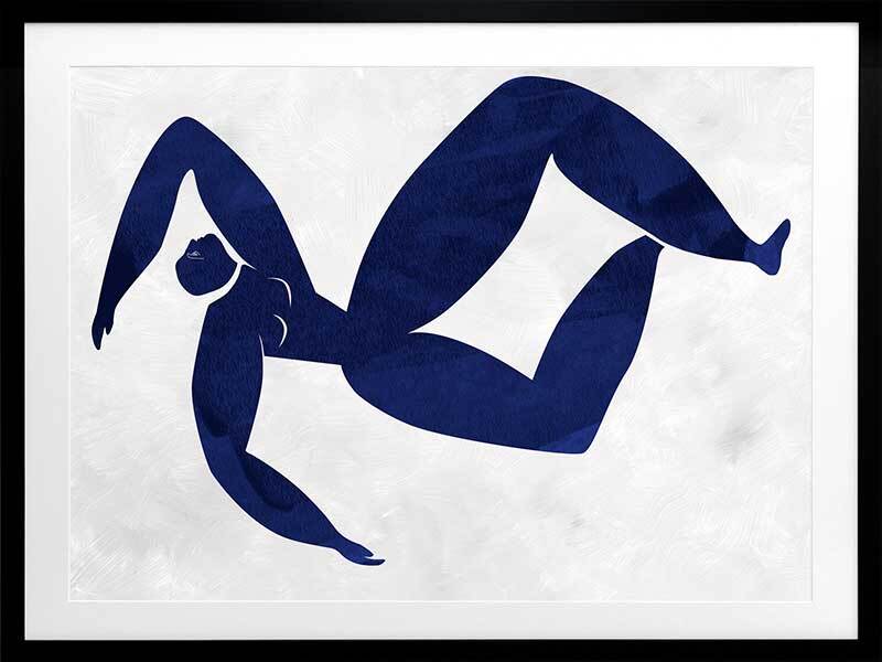 Gertrude Cut-Out III Framed Art Print