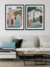 Vacationing Veronica Framed Art Print | Lifestyle