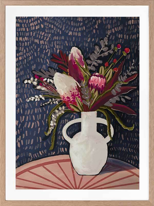 Flora Australis Framed Art Print