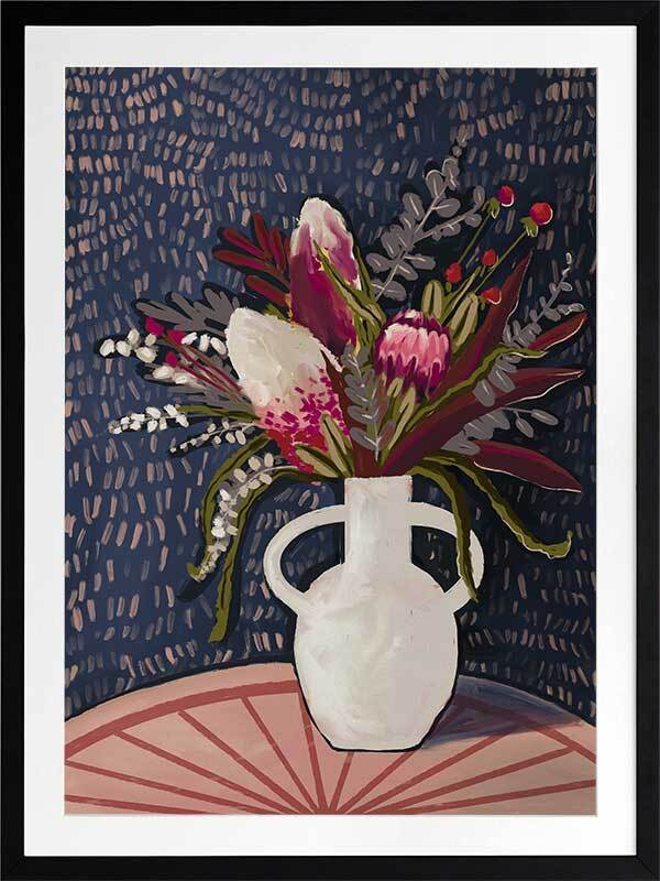 Flora Australis Framed Art Print