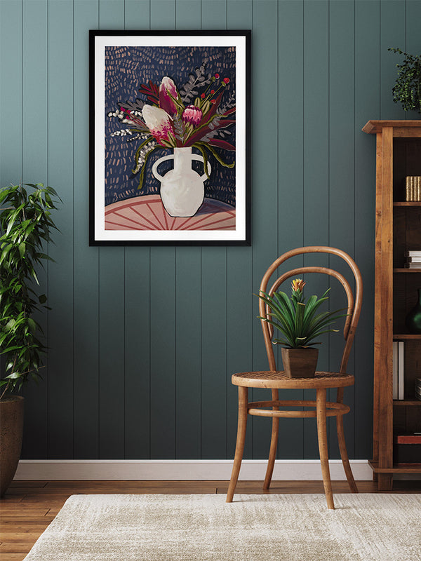 Flora Australis Framed Art Print | Lifestyle