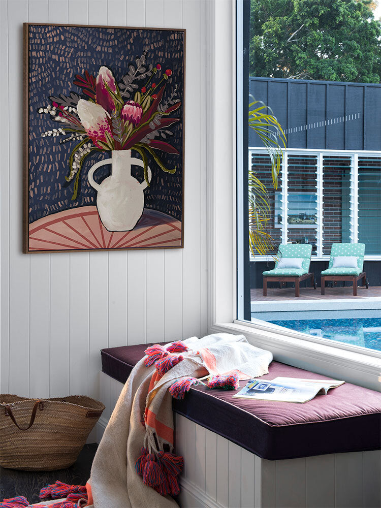 Flora Australis Canvas Art Print | Lifestyle