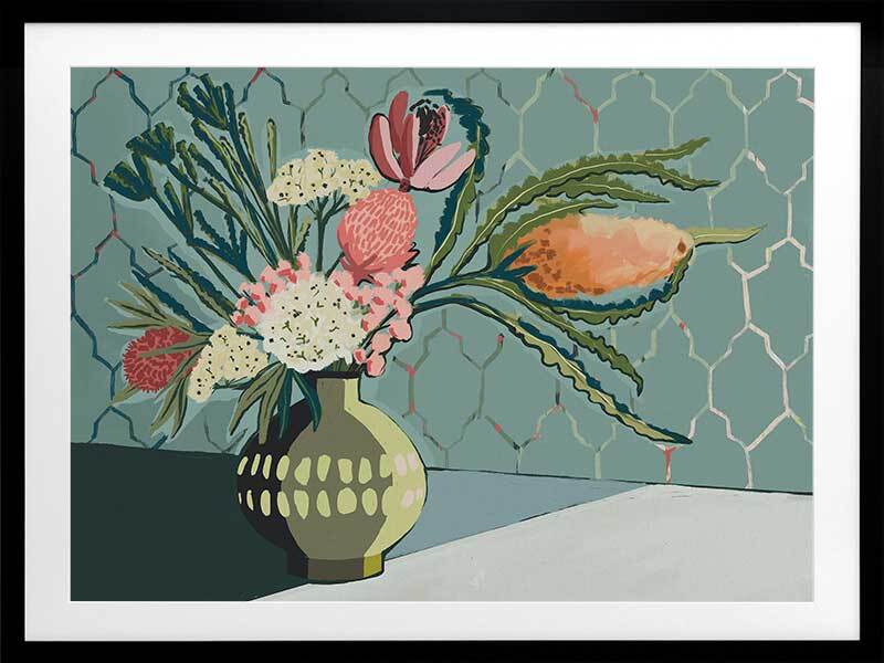 Bring Me Flowers Framed Art Print