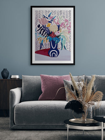 Wild Child Framed Art Print | Lifestyle