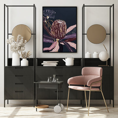 Blackberry Banksia Canvas Art Print | Lifestyle